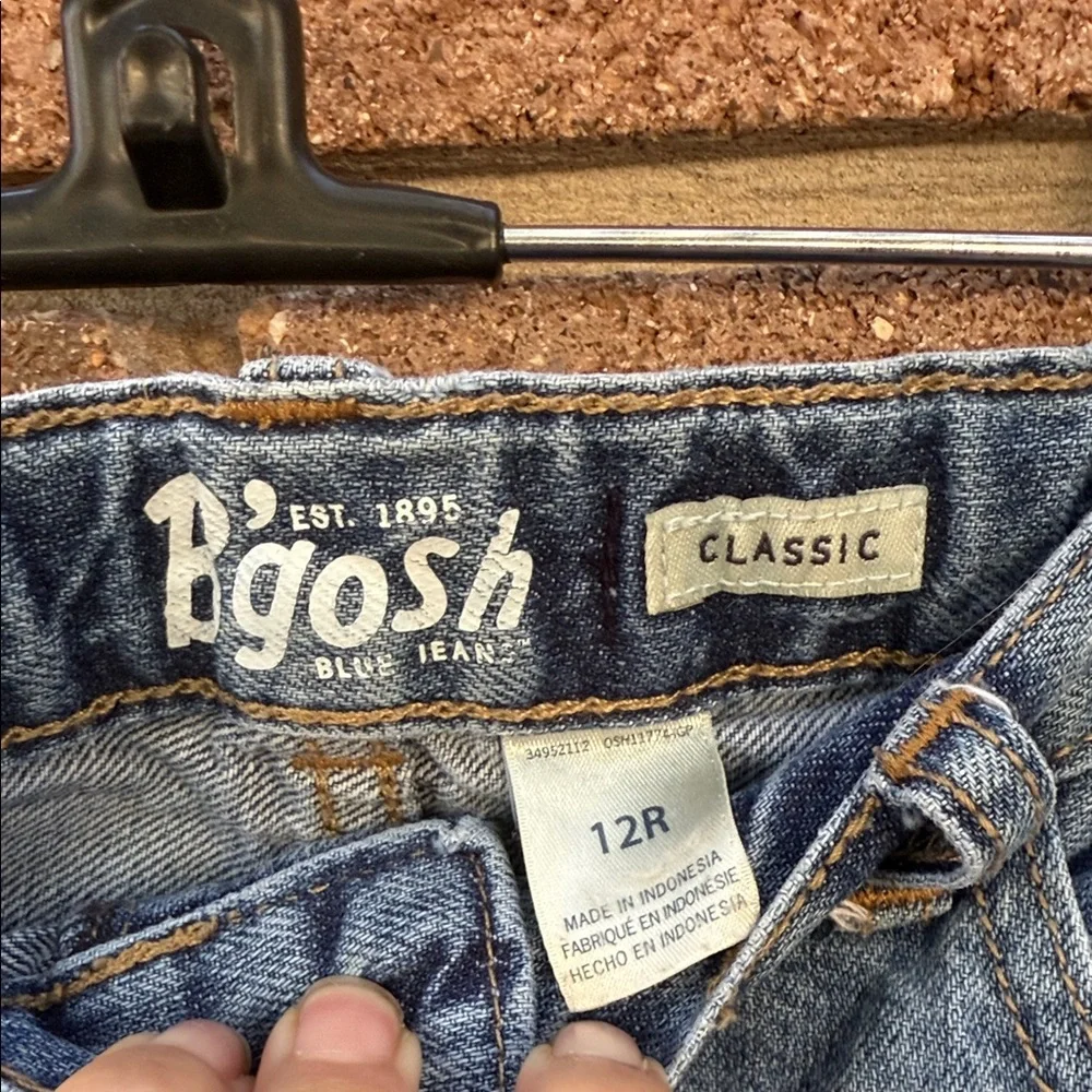 OshKosh B'gosh Light Wash Blue Straight Jeans Size 12